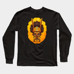 African Princess Long Sleeve T-Shirt